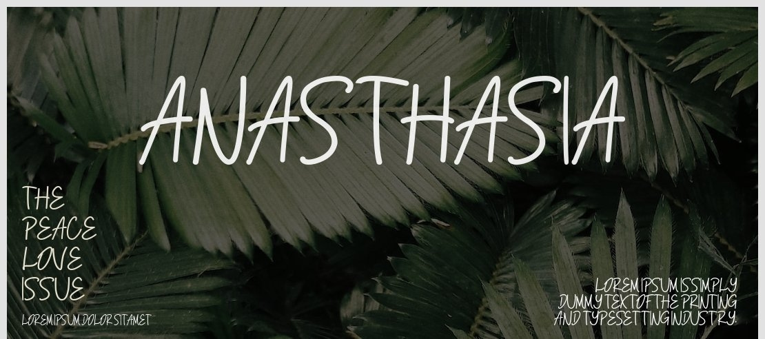 Anasthasia Font