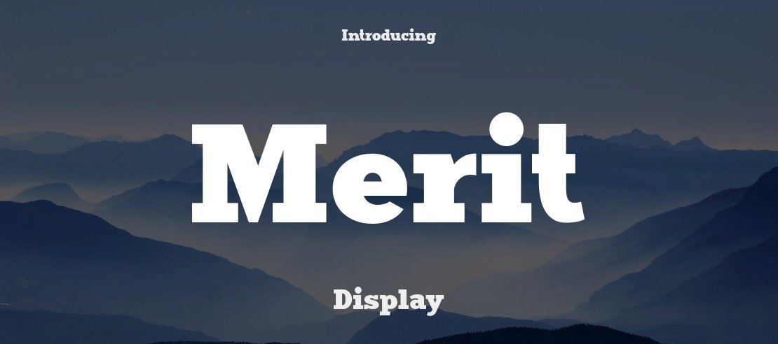 Merit Font Family