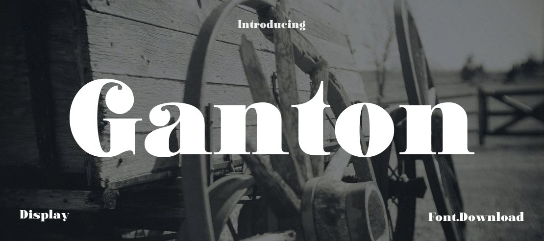 Ganton Font