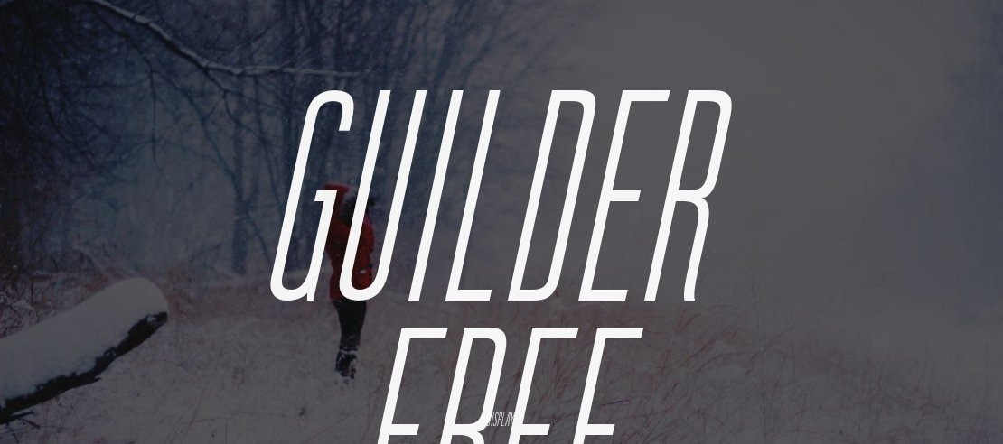 Guilder Free Font