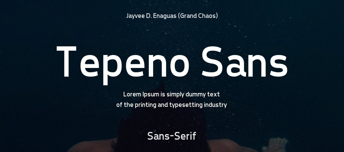 Tepeno Sans Font Family