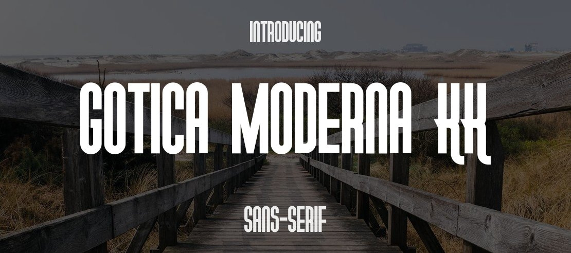 Gotica Moderna KK Font Family