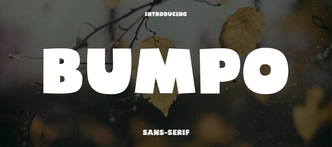 Bumpo Font