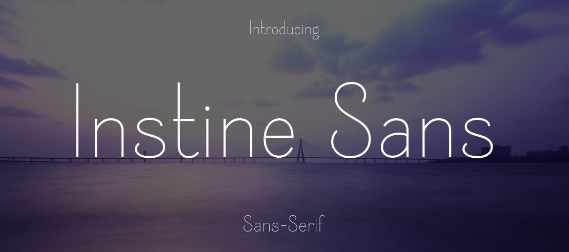 Instine Sans Font