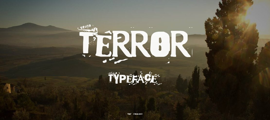 Terror 2005 Font
