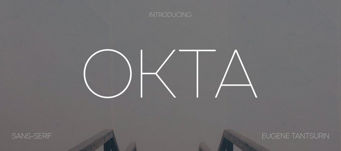 Okta Font Family