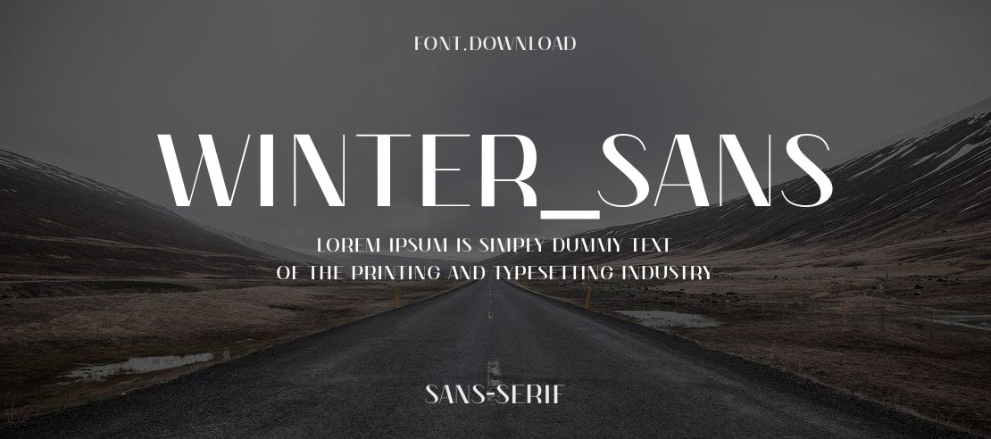 Winter_Sans Font