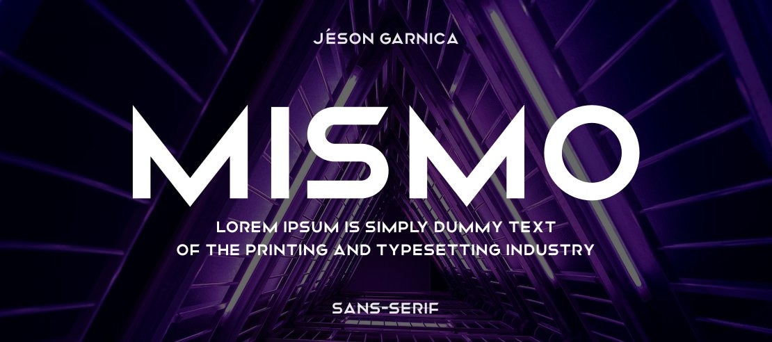 Mismo Font Family