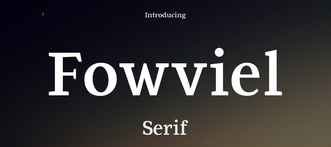 Fowviel Font