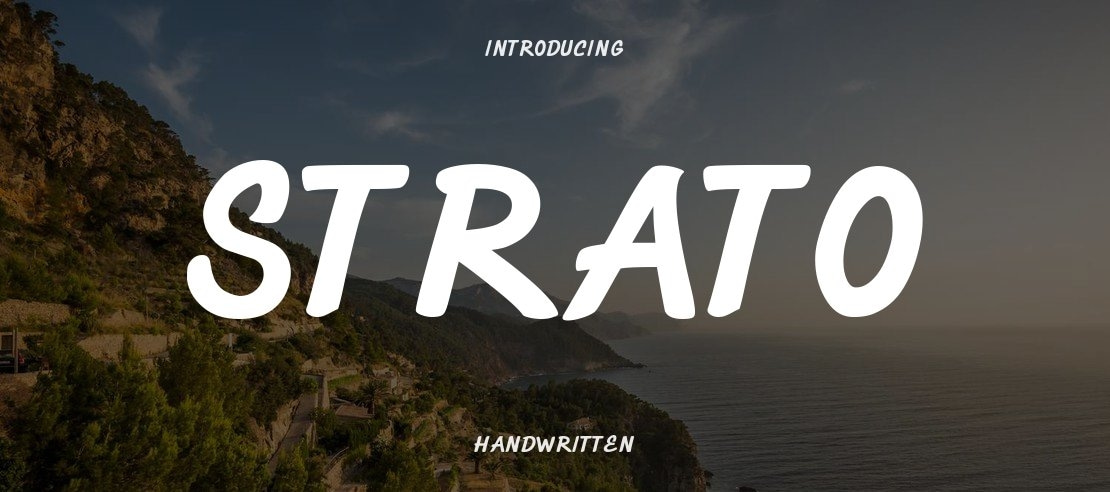 Strato Font Family