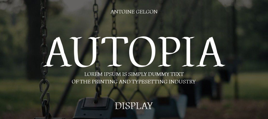 Autopia Font Family