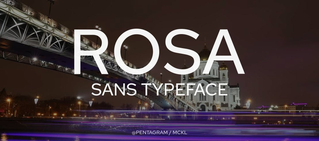 Rosa Sans Font Family