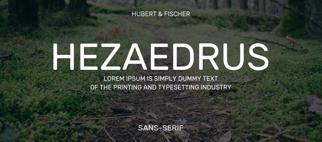 Hezaedrus Font Family