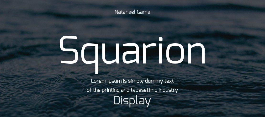 Squarion Font Family