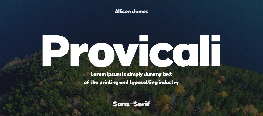 Provicali Font