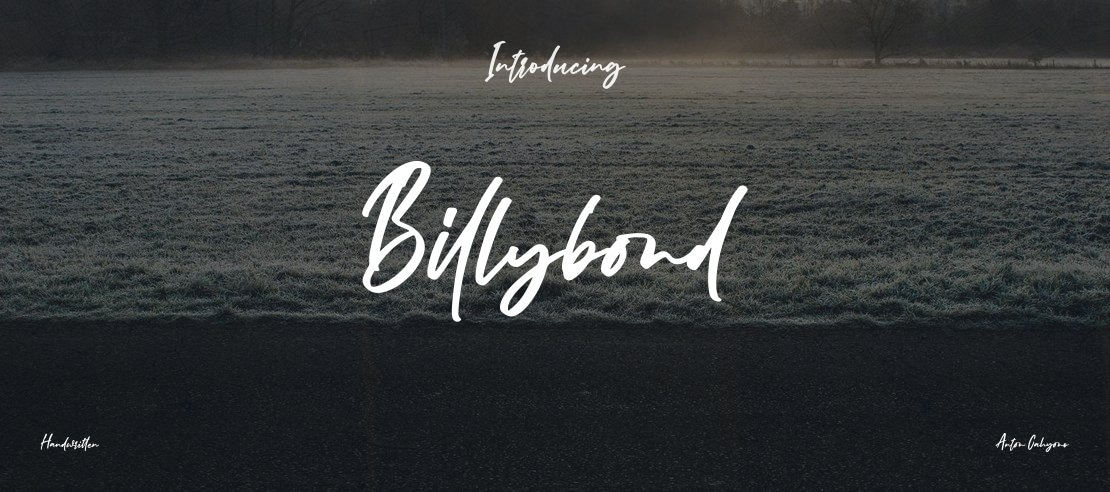 Billybond Font