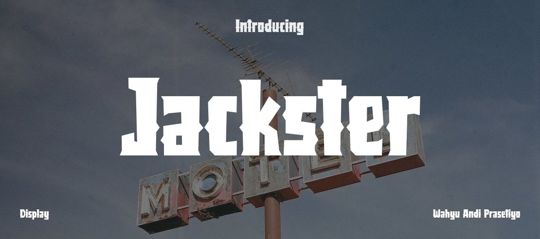 Jackster Font