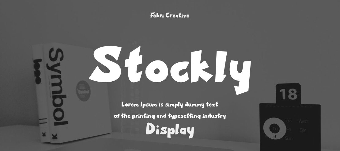 Stockly Font