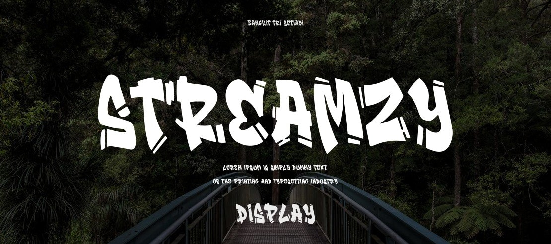 Streamzy Font