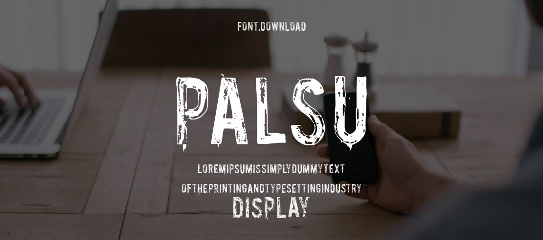 Palsu Font