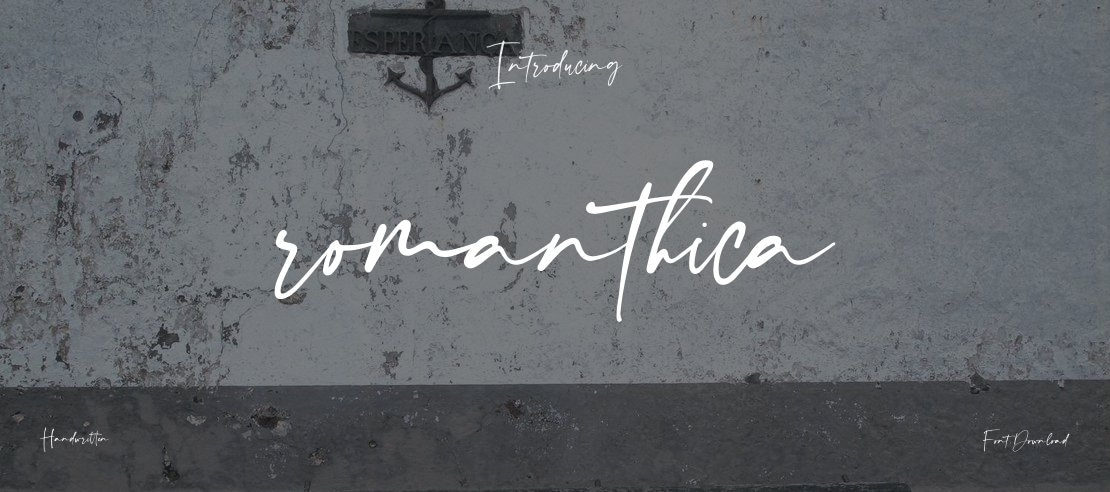 romanthica Font