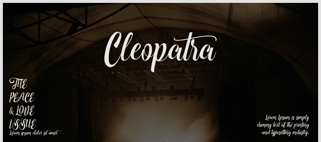 Cleopatra Font