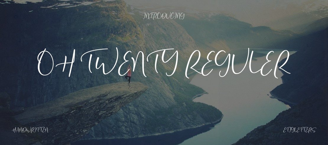 Oh Twenty Reguler Font