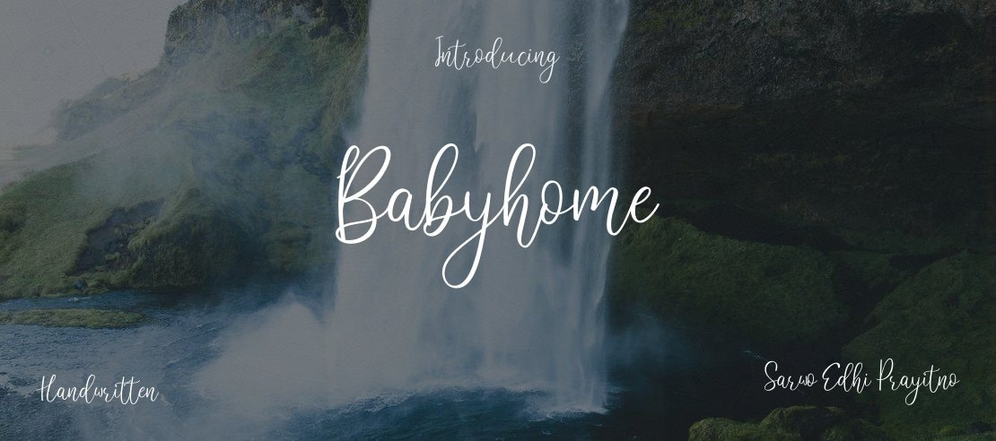 Babyhome Font
