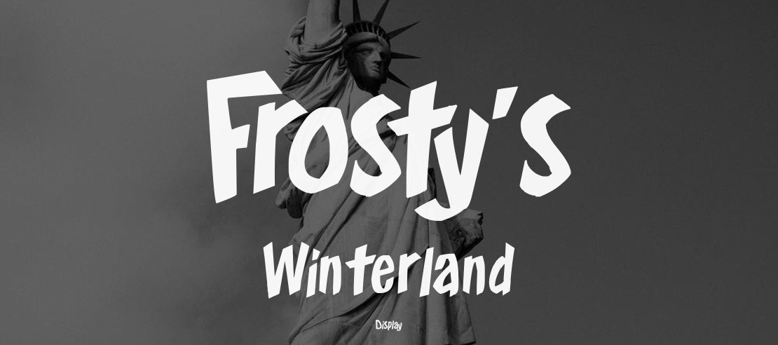 Frosty's Winterland Font