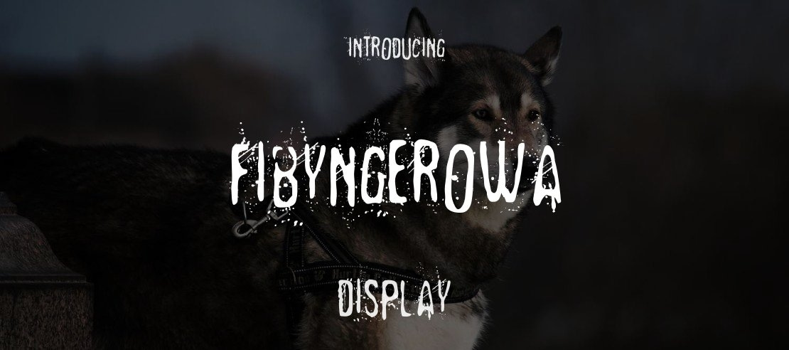 Fibyngerowa Font