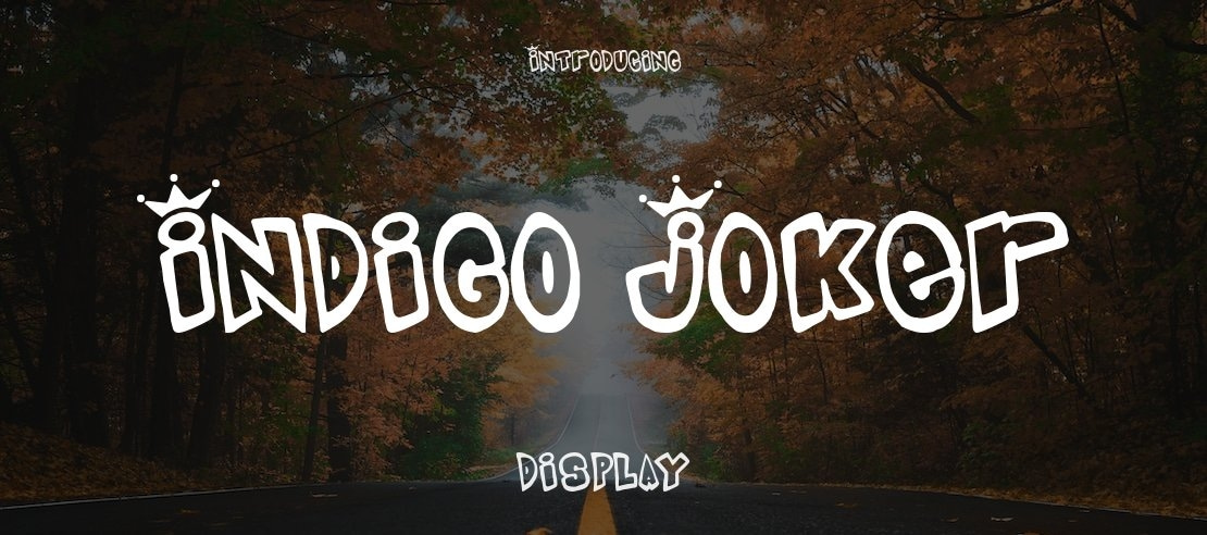 Indigo Joker Font