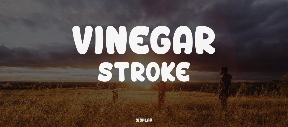 Vinegar Stroke Font