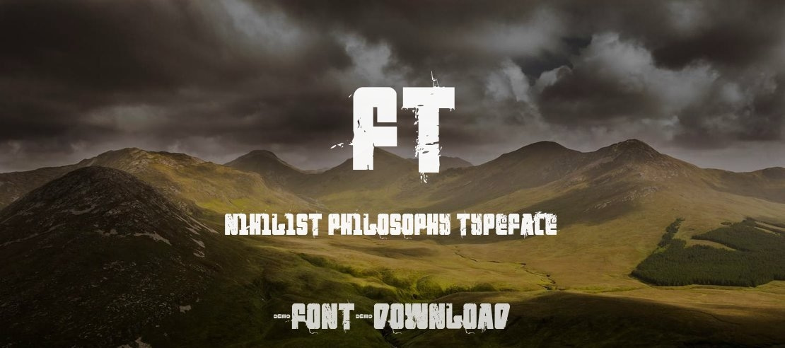 FT Nihilist Philosophy Font