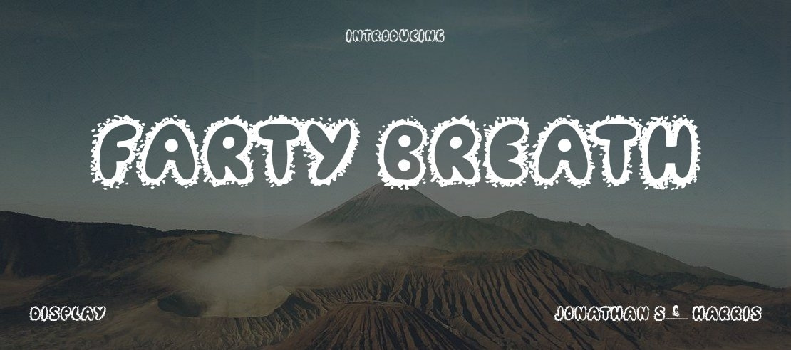 Farty Breath Font