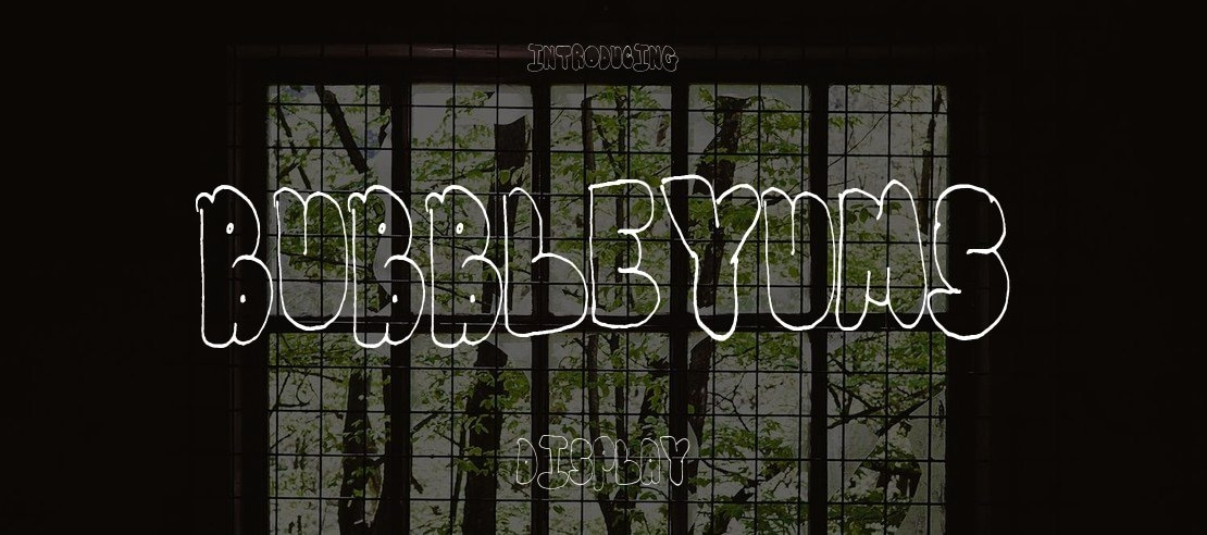 BubbleYums Font