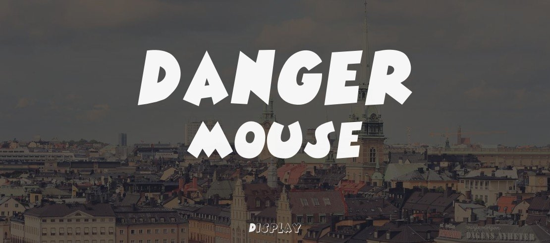 DANGER MOUSE Font