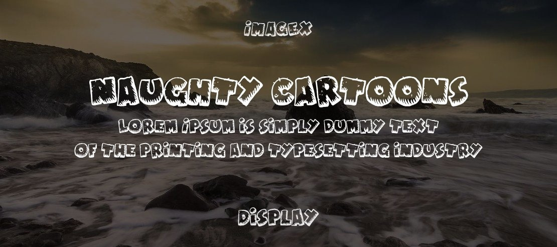 Naughty Cartoons Font