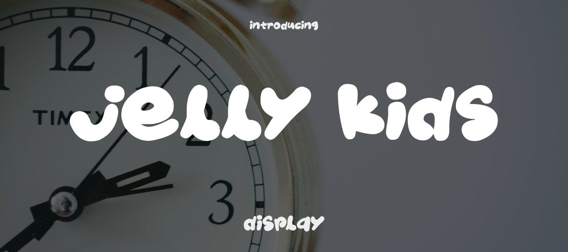 Jelly Kids Font