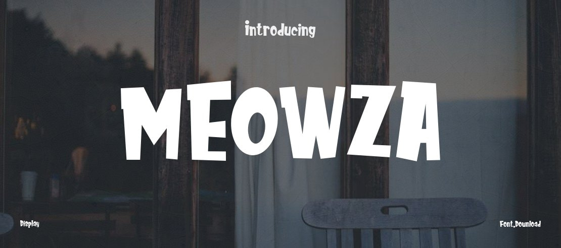 MEOWZA Font