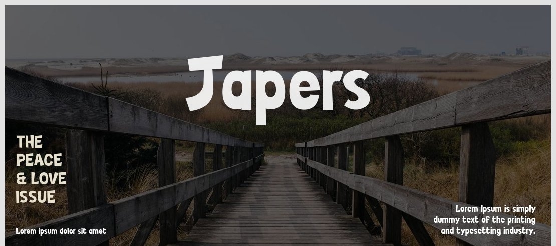 Japers Font