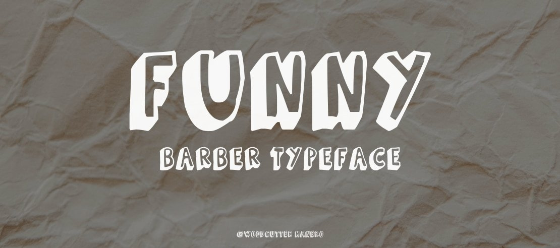 Funny Barber Font