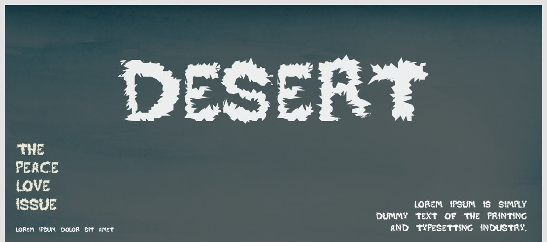 Desert Font