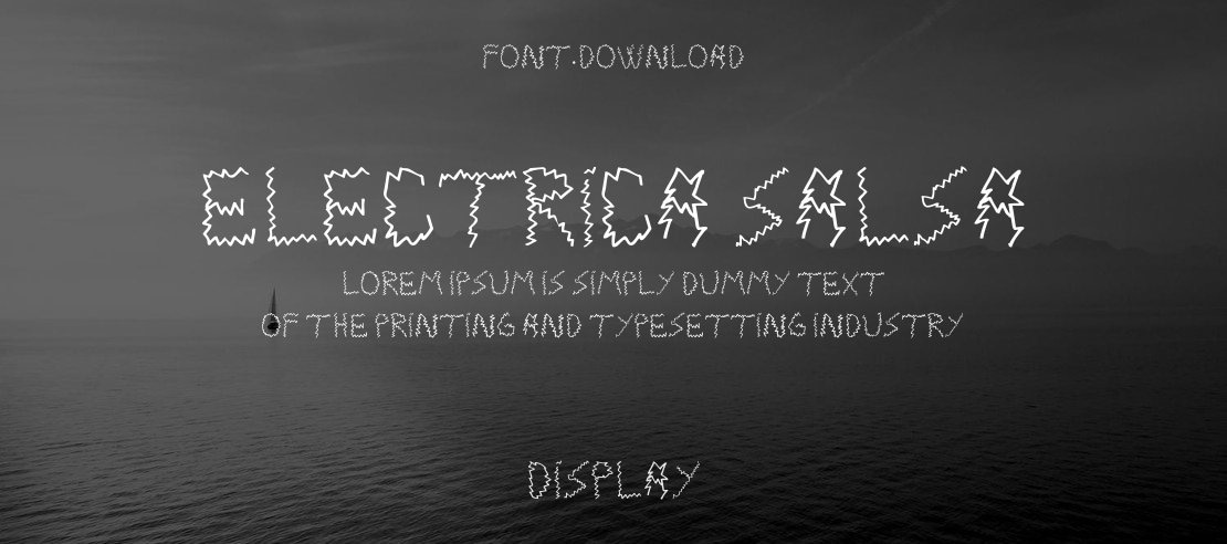 Electrica Salsa Font