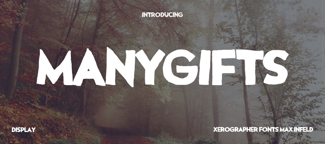 ManyGifts Font