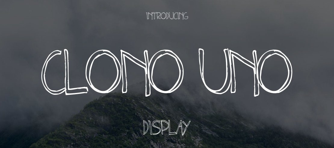 Clono uno Font