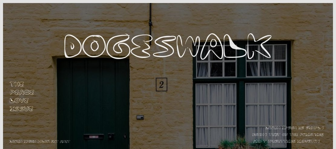 DogesWalk Font