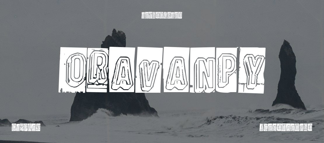 Oravanpy Font