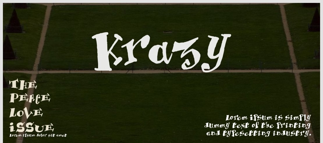 Krazy Font