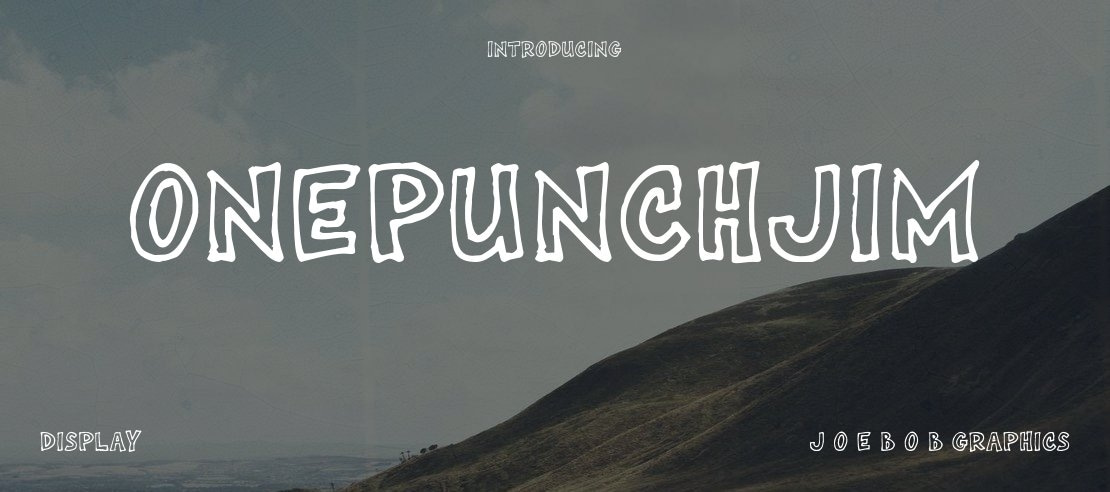 onepunchJim Font