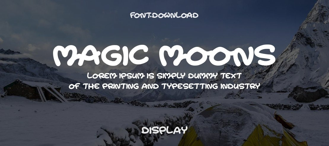 Magic Moons Font